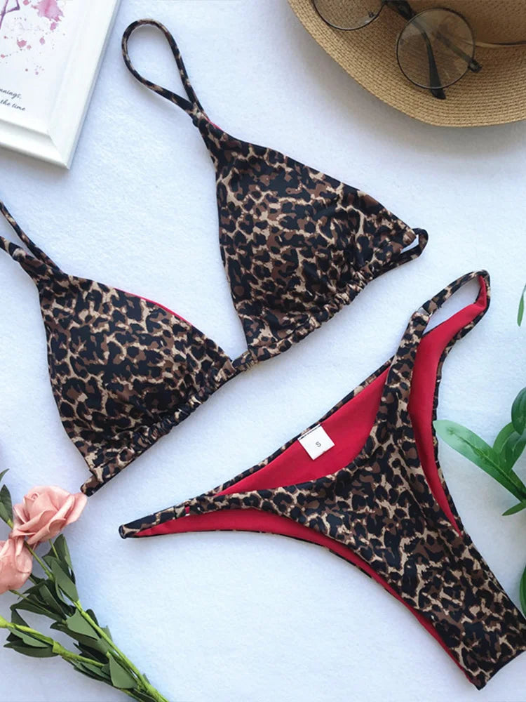 SET Bikini LEOPARDO