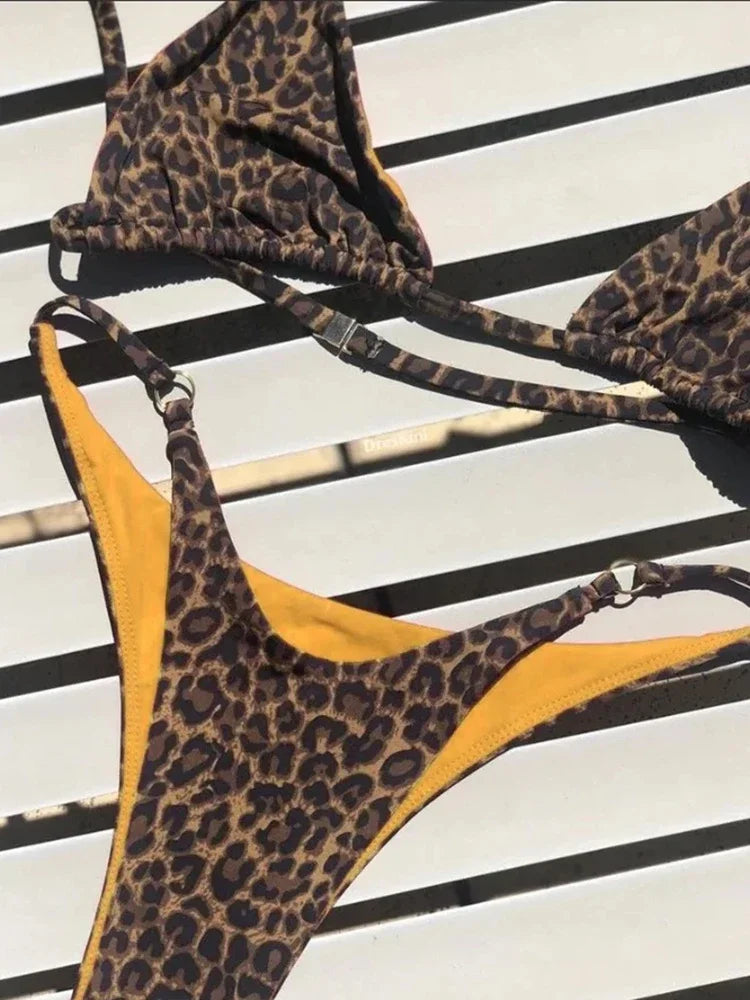SET Bikini LEOPARDO